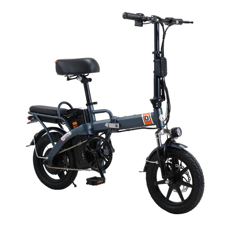 Factory Wholesale 14-inch Folding Electric City Bike 400W 48V 10ah 20ah Single Speed Aluminum Frame Foldable EBike
