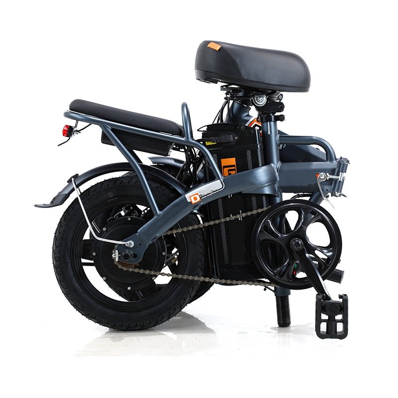 Factory Wholesale 14-inch Folding Electric City Bike 400W 48V 10ah 20ah Single Speed Aluminum Frame Foldable EBike