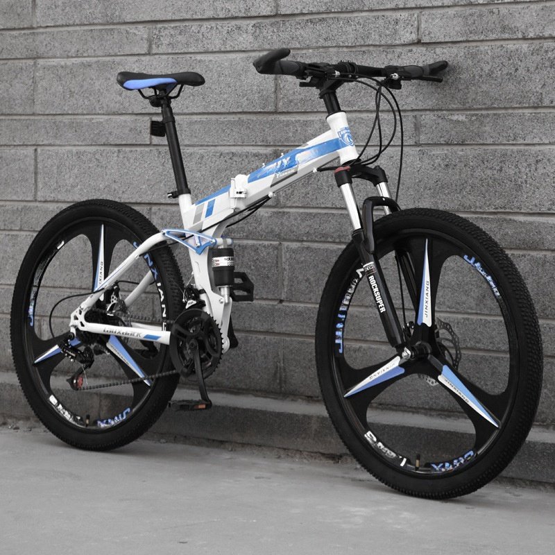 2024 new Senyi 27.5-Inch 26-Inch 20-Inch Fold Mountain Bike 7-Speed 21-Speed Fast Adult Folding 26'' Bicycle MTB Mountain Bike