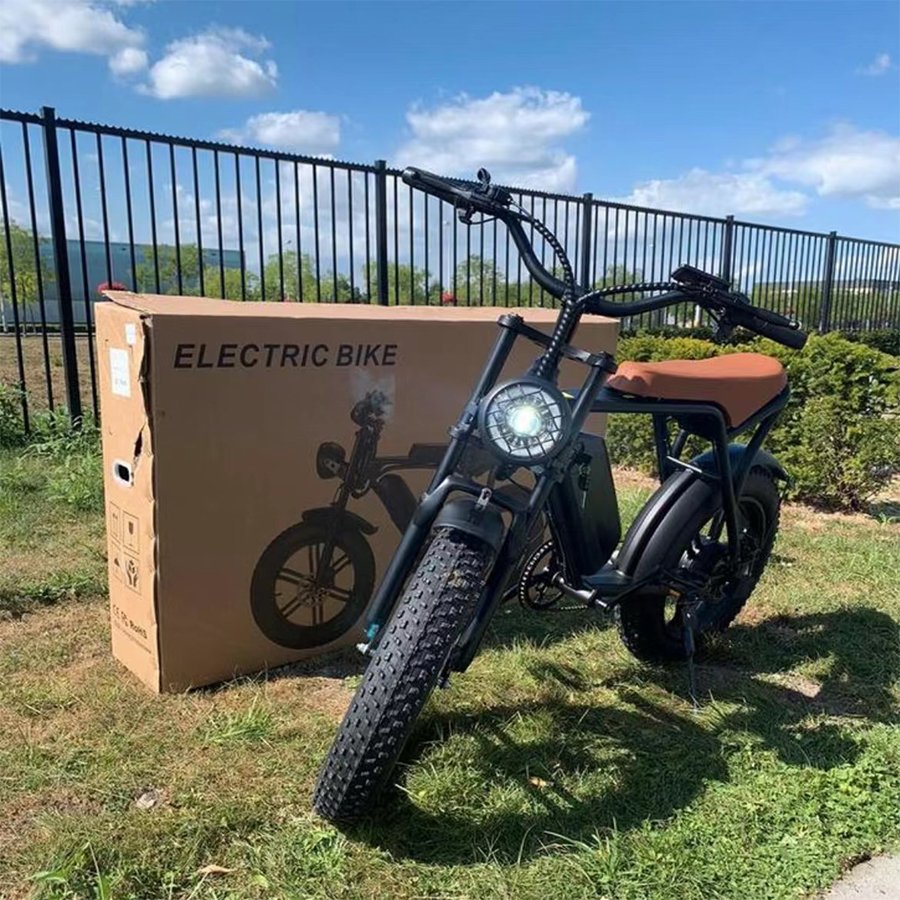 Original Ouxi V8 fat e-bikes for adults 48v 15ah electric city bicycles 20 inches electric bicycles in EU USA warehouse