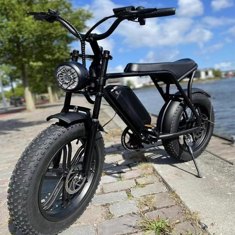 Original Ouxi V8 fat e-bikes for adults 48v 15ah electric city bicycles 20 inches electric bicycles in EU USA warehouse