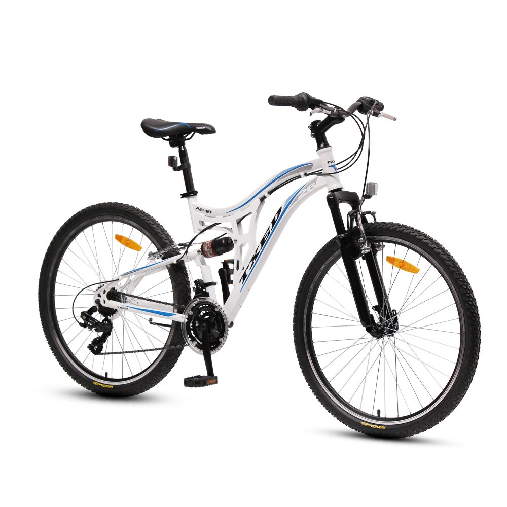TXED 26" suspension MTB steel mountain bikes