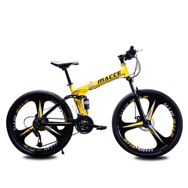 Portable Aluminium Mtb Road Bicycle Full Suspension Mountain Bikes Folding Bike For Adult