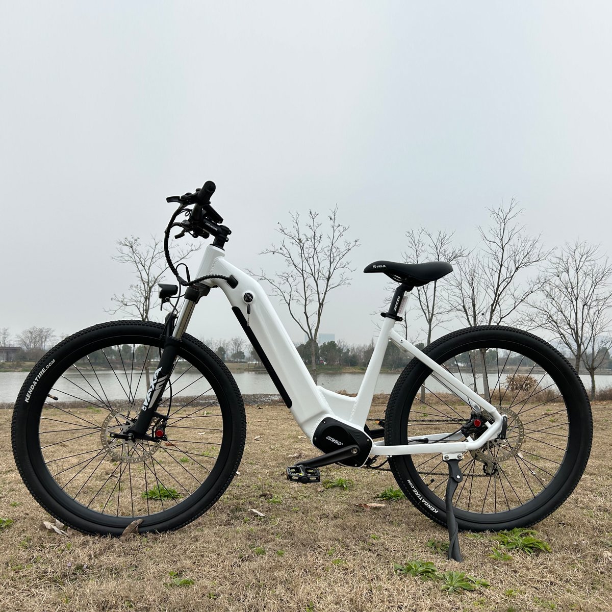 Popular 48V 350W Bafang Mid Drive SHIMANO 8 Speed Electric Bike Soft Saddle Light Weight Electric City Bicycle
