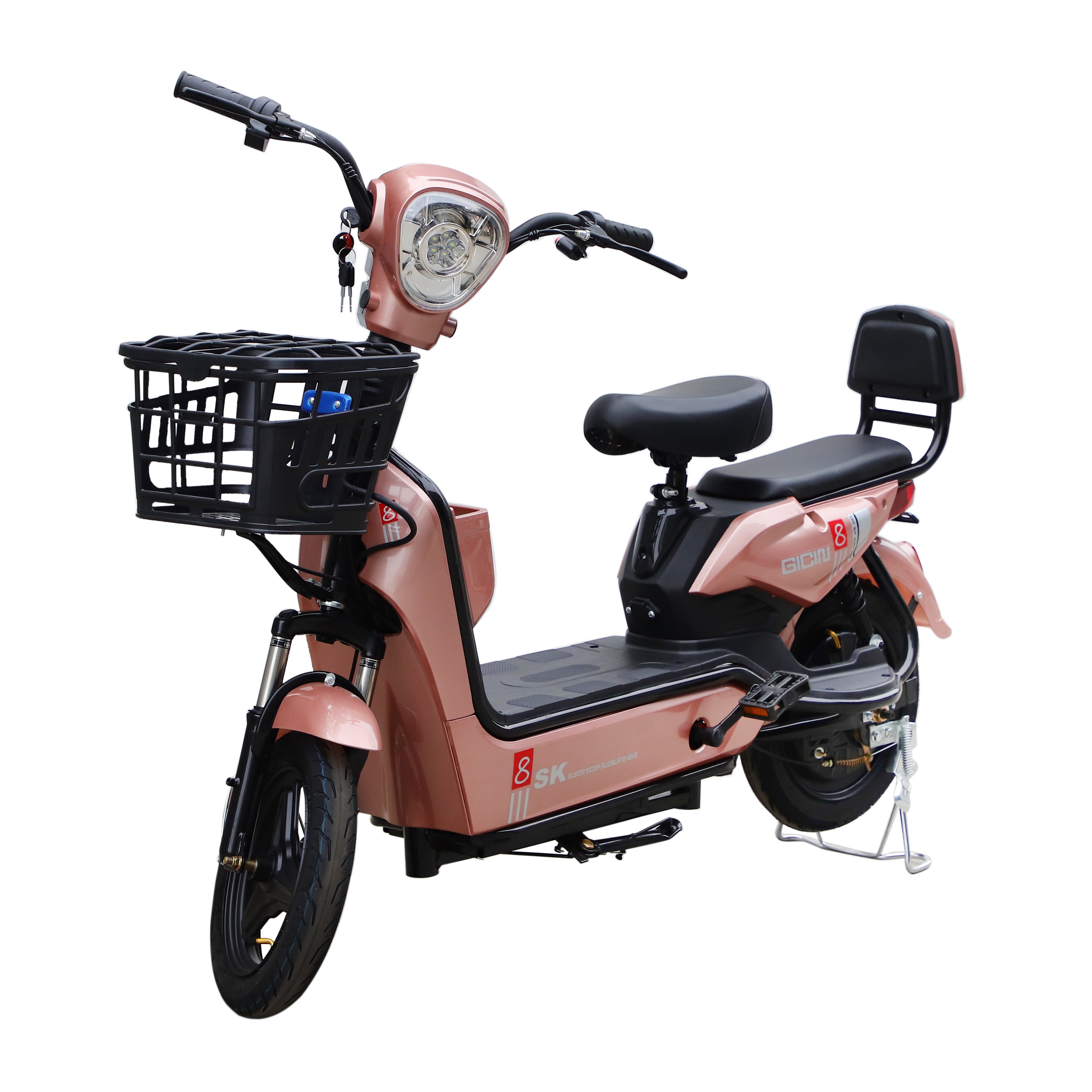 E-BIKE 48V 12Ah Battery LED LIGHT AND OEM FRAME Cycle Electric Bicycle Scooter Electric city bike