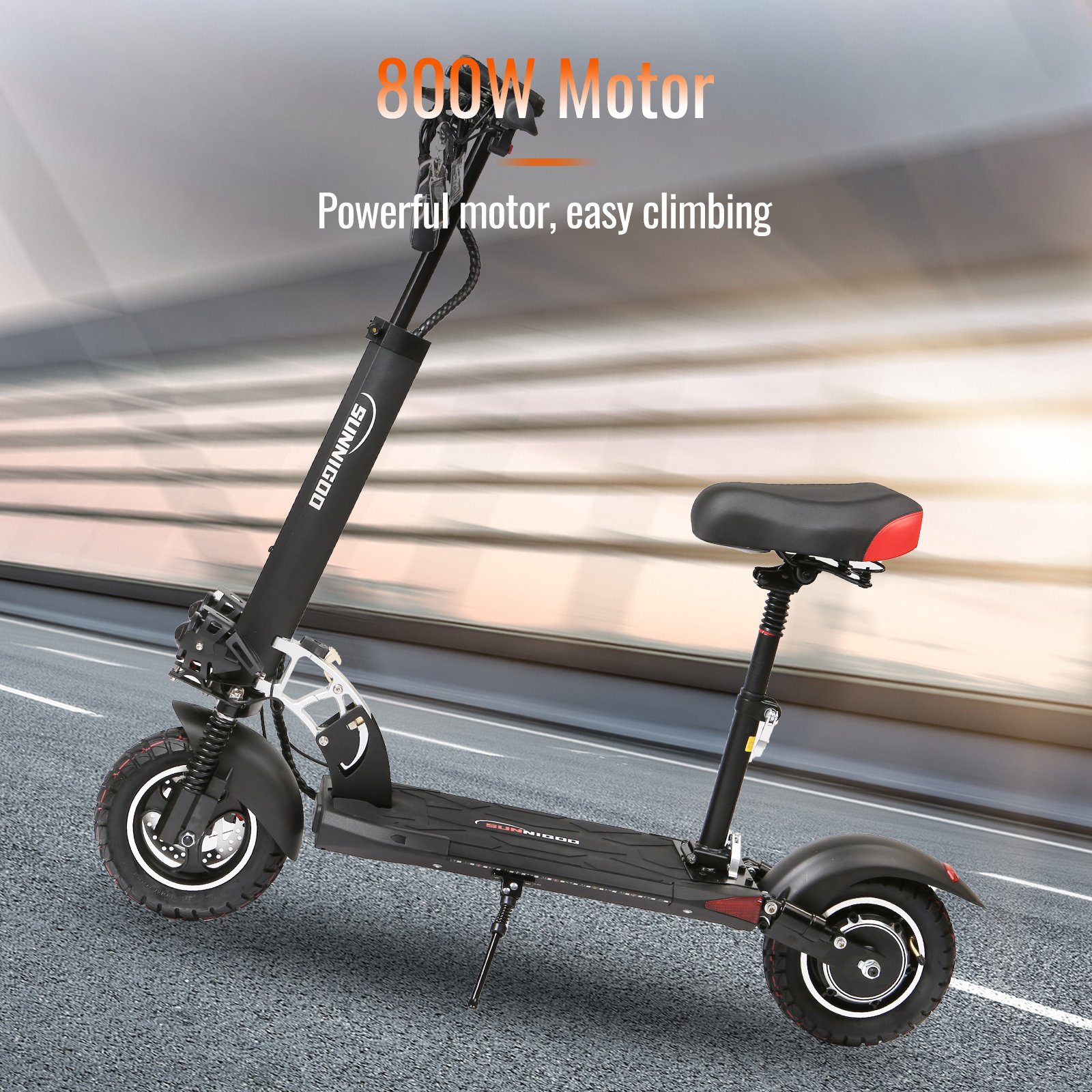 USA Electric Scooter For Unisex Adults 800W/1000W High-Speed Mobility Electric Scooter 48V 15Ah High Endurance E Scooters