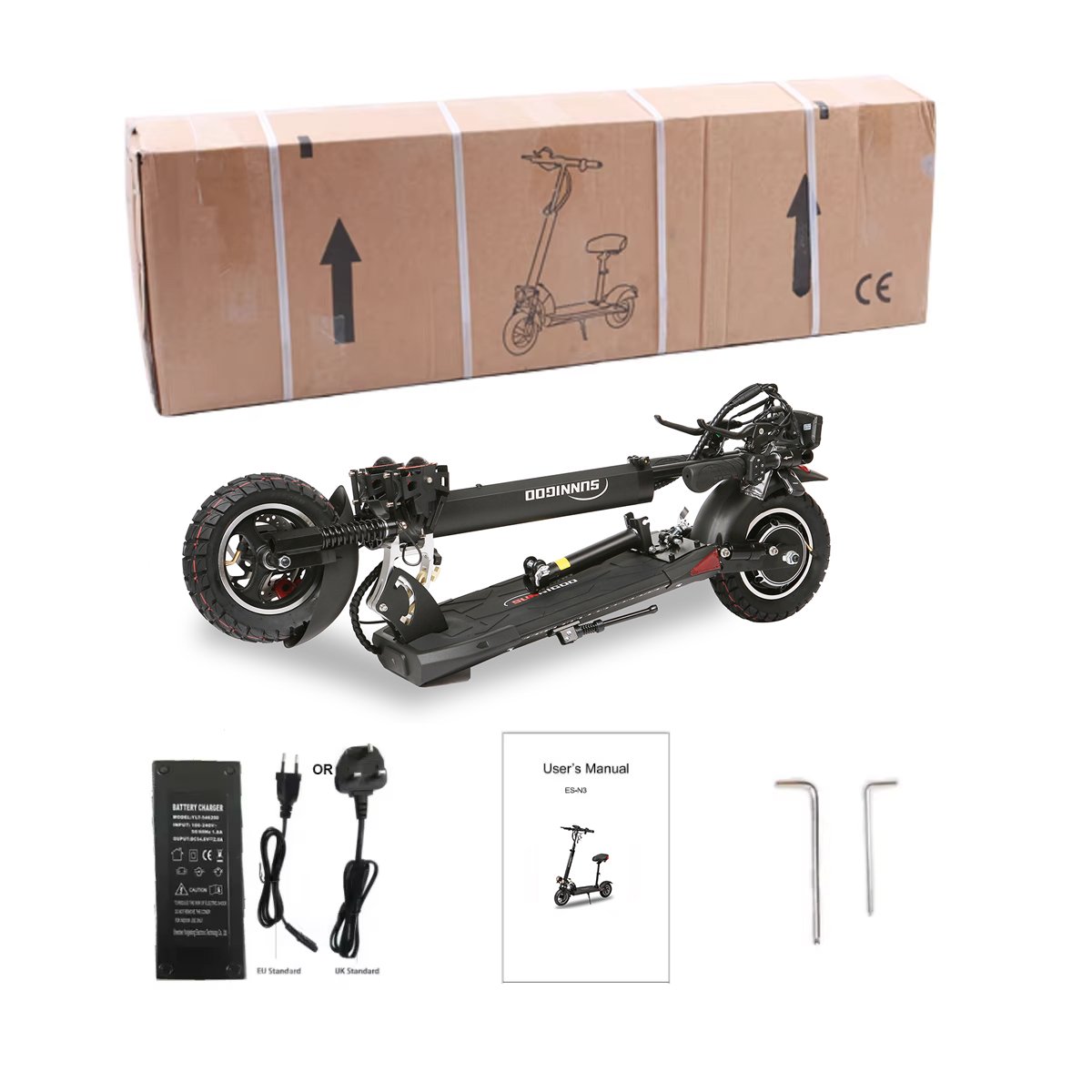 USA Electric Scooter For Unisex Adults 800W/1000W High-Speed Mobility Electric Scooter 48V 15Ah High Endurance E Scooters