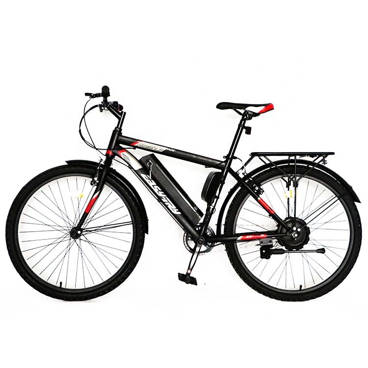 cheap 26 inch mtb electric bike 250w rear motor ebike 36V 5.2ah mountain bicycle