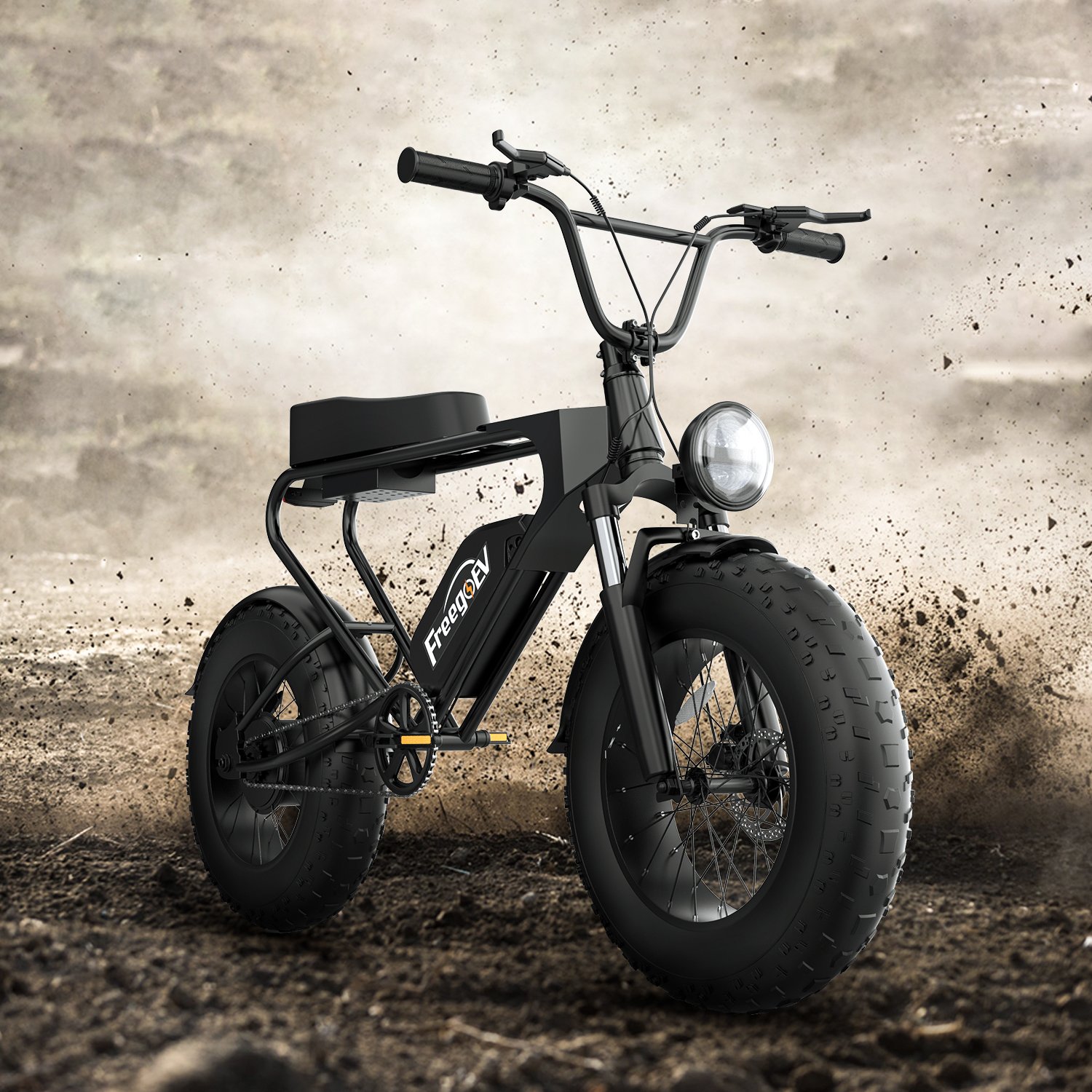 Freego USA Hot Sale Fashionable Design Electric Mountain Bike 1200W Motor Power Electric Bicycle