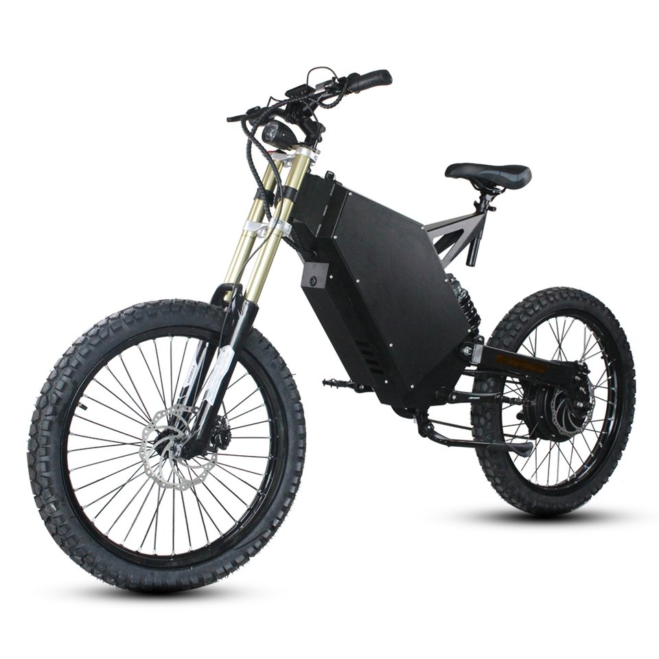 2024 Super Ebike 72v Steal Bomber Ebike With Cool Speed Bike Electric Mountain Bike Electric Dirt Bike With Good Performance