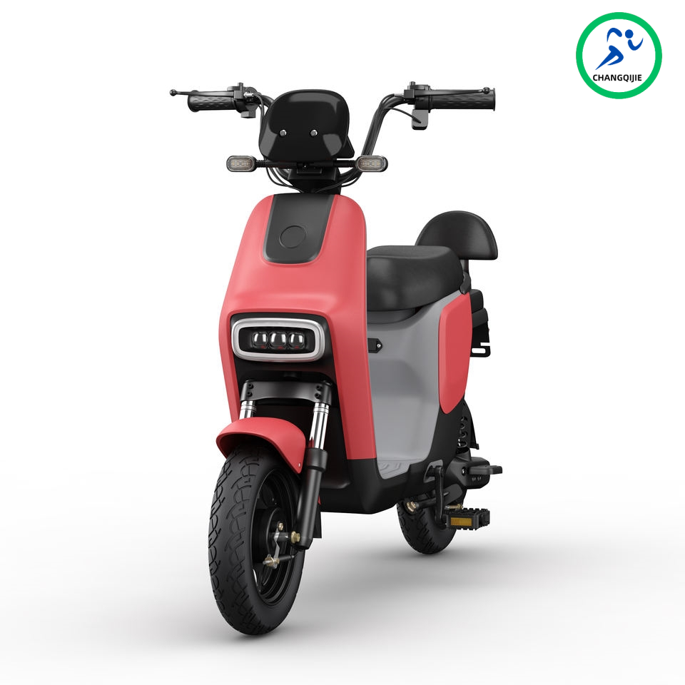 350W Urban Adult Electric Bicycle Leisure Two-Wheeled Tube 48V Battery Smart Digital System 3-Speed Rear Hub Steel