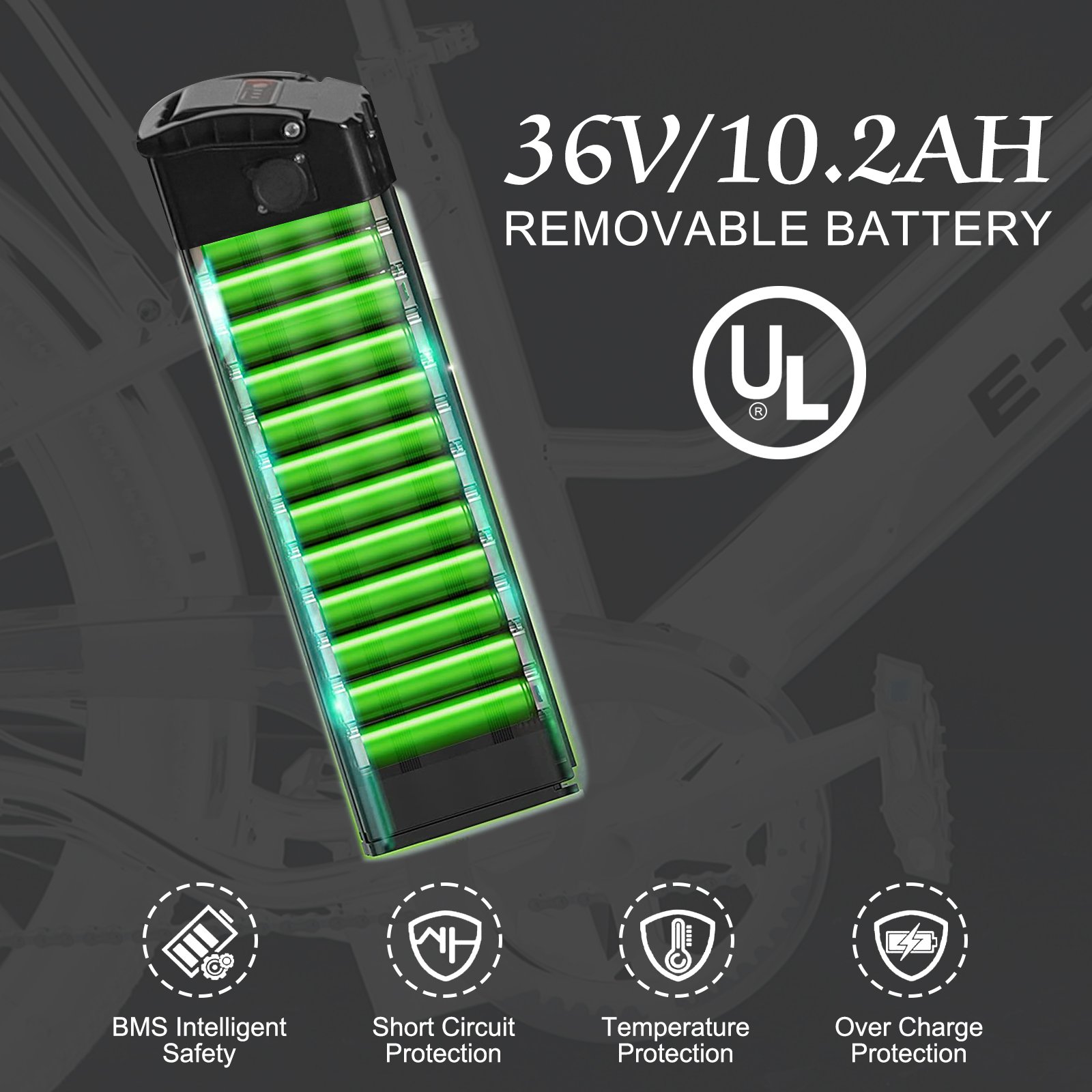 2024 Wholesale Price Fat Bike Electric Electric City Bike For Men 36V 10AH Hidden Battery 500W 26 inch Urban Ebike