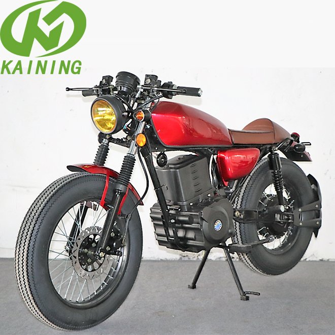 Factory Directly Supply Classic Retro 3000W Electric Sportbike Motorcycle for Adults