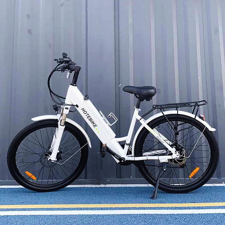 green color electric city bike with lithium 48v electric city bike*qile technology electric city bike central motor