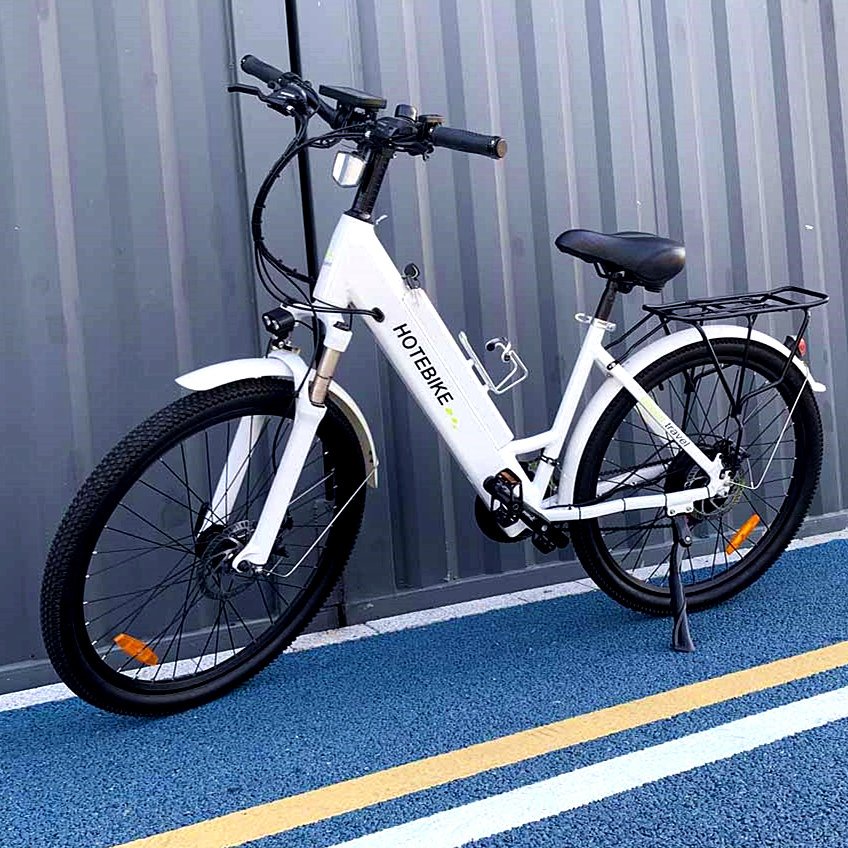green color electric city bike with lithium 48v electric city bike*qile technology electric city bike central motor