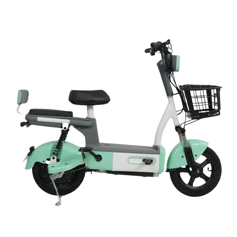 Popular design adult electric scooter two seats electric city bike long range electric scooter with controller