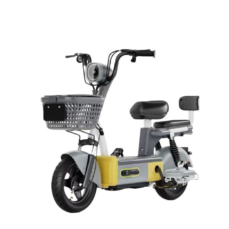 Popular design adult electric scooter two seats electric city bike long range electric scooter with controller