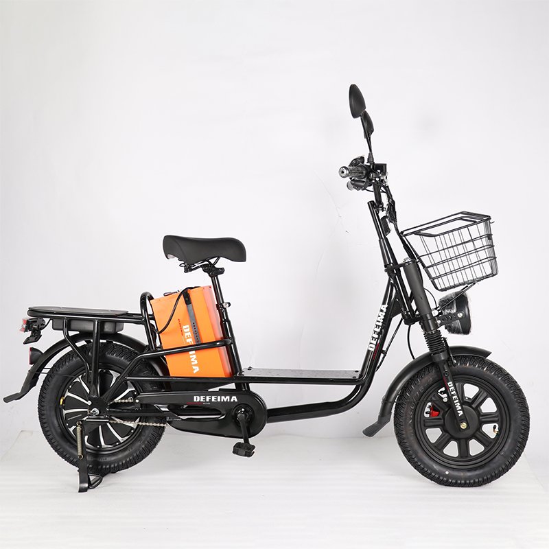 china delivery Newest monster Extra large battery 60V20Ah scooter electric cargo bike city courier food electric bicycle