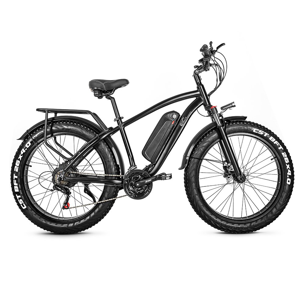 750w 48v 15ah/17ah disc brake electric mountain bike CST 26*4.0 electric fat tire bike e-bikes for adults electrical bike