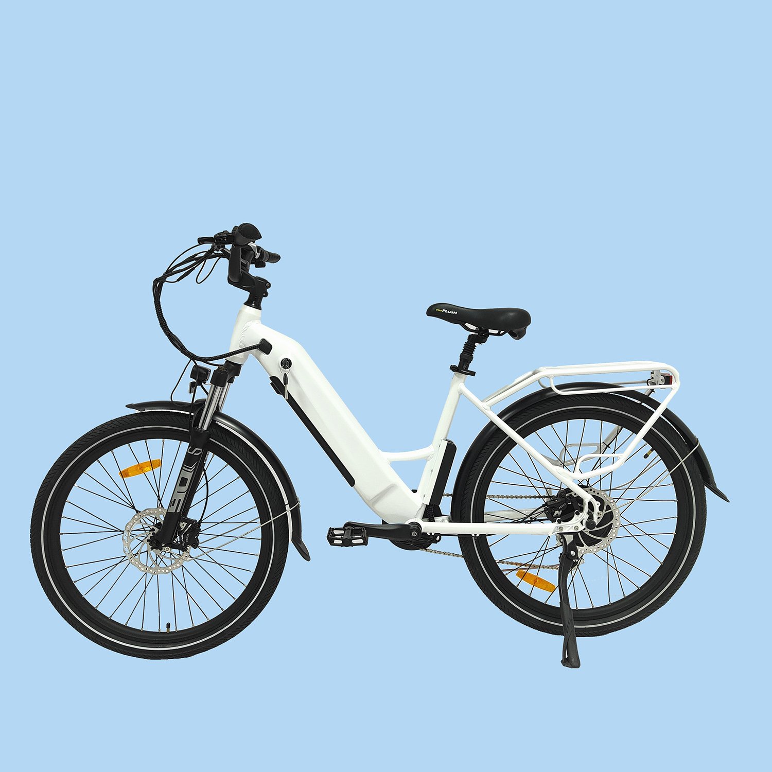 Step Through E Bike Inframe Battery Hub Bicycle Electric City Bike Electric Women Bike