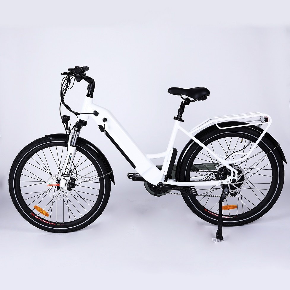 Step Through E Bike Inframe Battery Hub Bicycle Electric City Bike Electric Women Bike