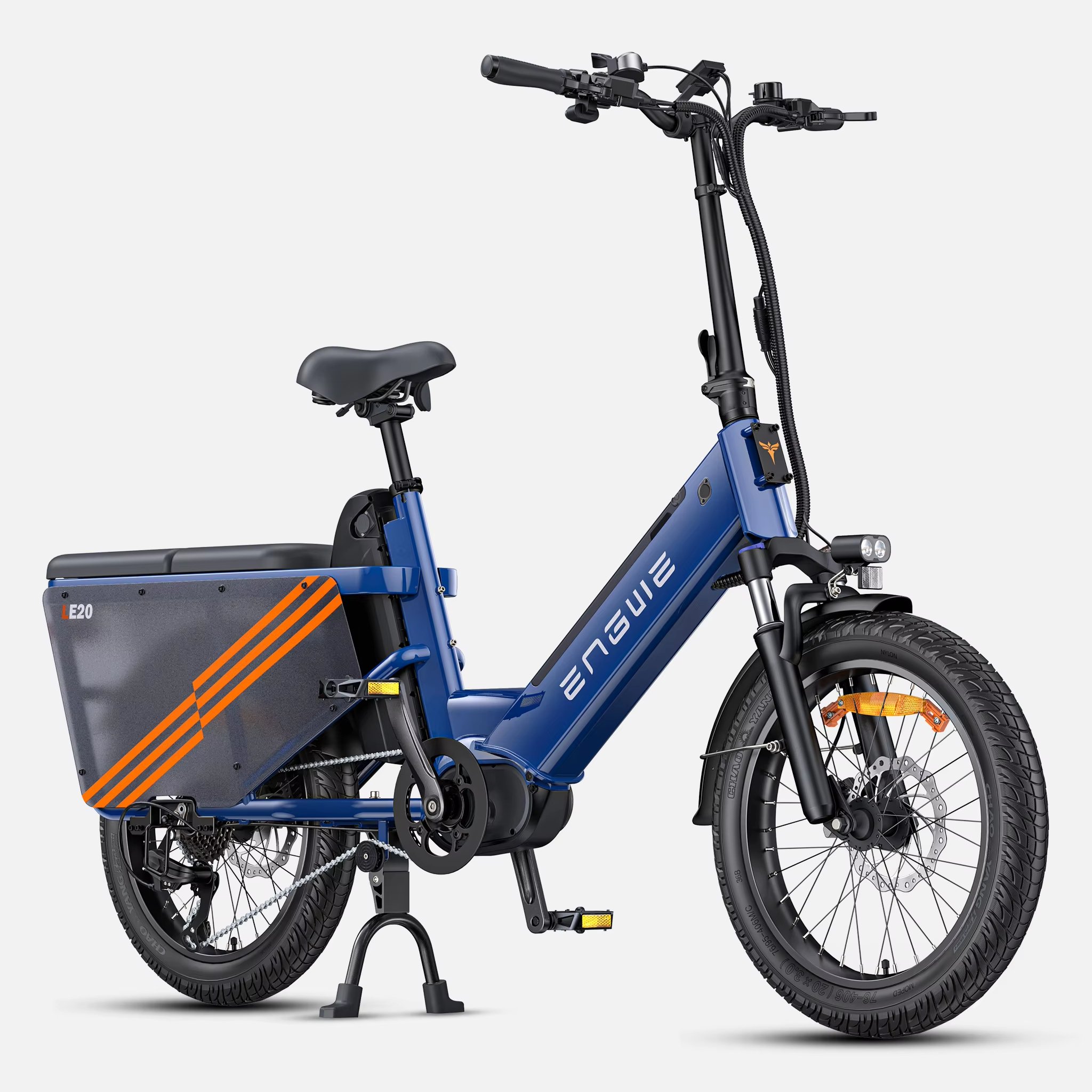 New EU Stock Single Battery Electric Bike electric Bicycle 250W ENGWE LE20 Mid-drive Torque sensor Step-Thru Cargo Ebike