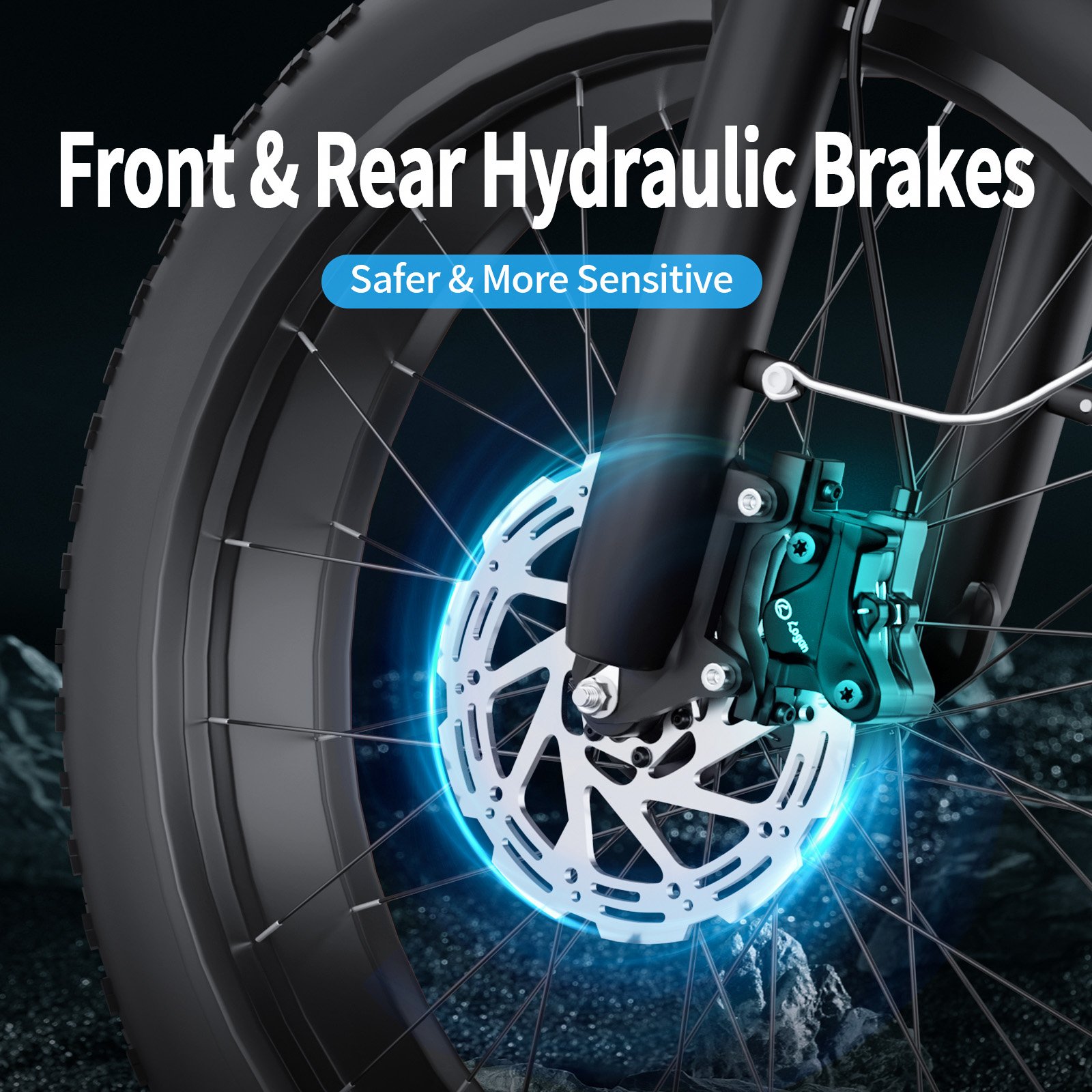 US Warehouse Full Suspension Mountain Fatbike 1500w Fat Tire E-bike Hybrid Ebike 20inch Electric Dirt Bike Adult
