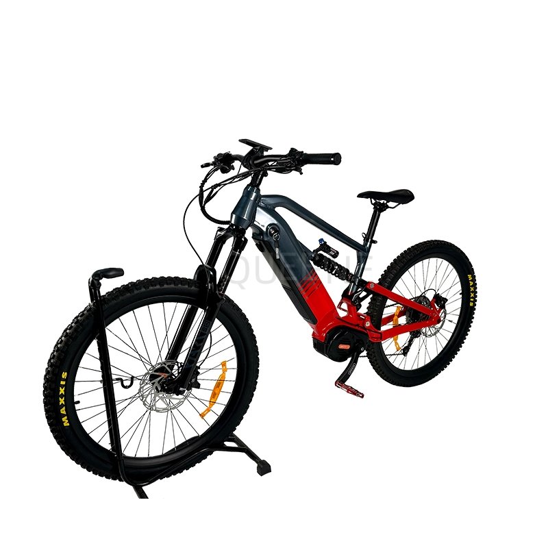 QUEENE G510 M620 48V/52V Bafang Mid Drive Ebike Full Suspension 29 Ebike 1000W Electric Mountain Bike With Hidden Battery
