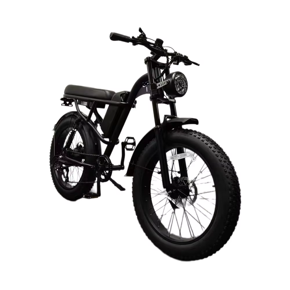 EU Warehouse 24-Inch Z8PRO Hybrid Electric Bike Fat Tire Urban Folding Mountain Design 1000W Rear Hub 350W 48v 60km Adults Steel