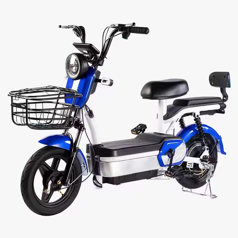 The New Electric City Bike 48V 12AH 350W Adult Electric Bicycle Electronic Steel Multifunctional Lithium batty 48V