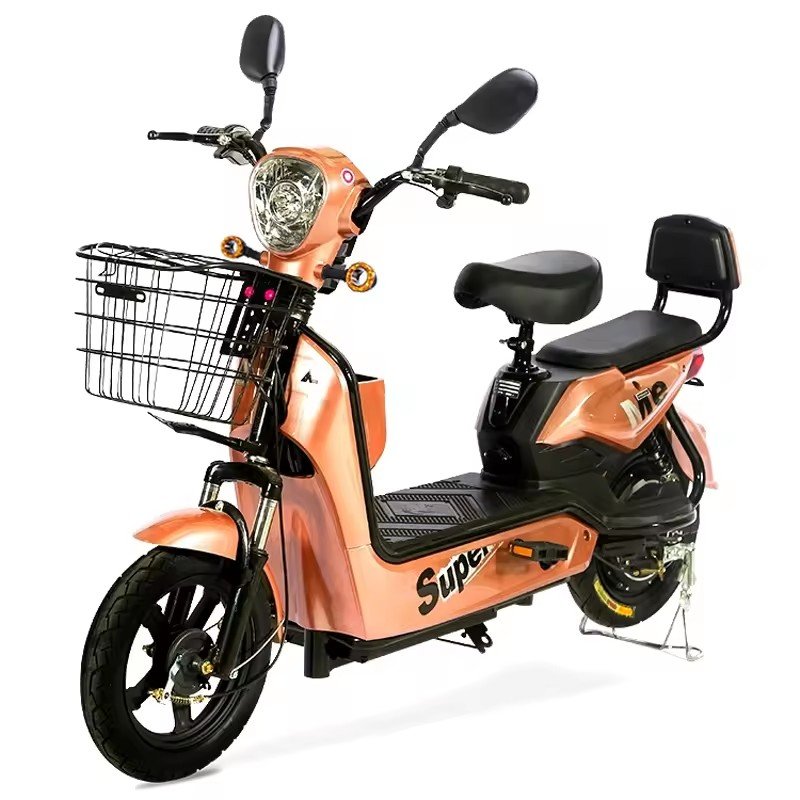 Two Seater Citycoco Electric Scooter Bicicleta Electrica 48V 350 W Retro Control Alarm Battery Electric City Bike
