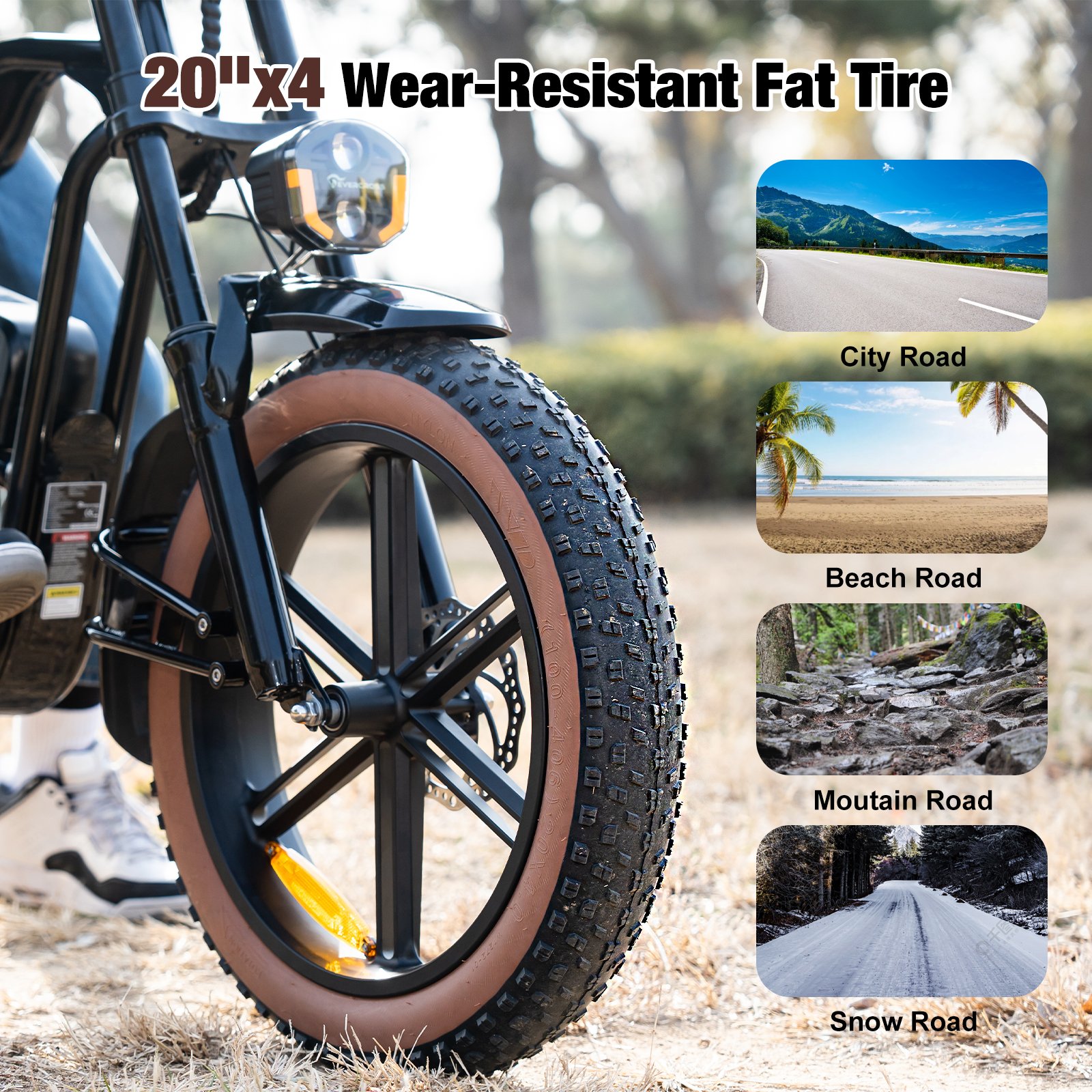 US Warehouse EK30M Removable 48V 750W Off-Road Electric Bicycle E Bike Fat Tire Motorcycles Mountain Dirt Ebike