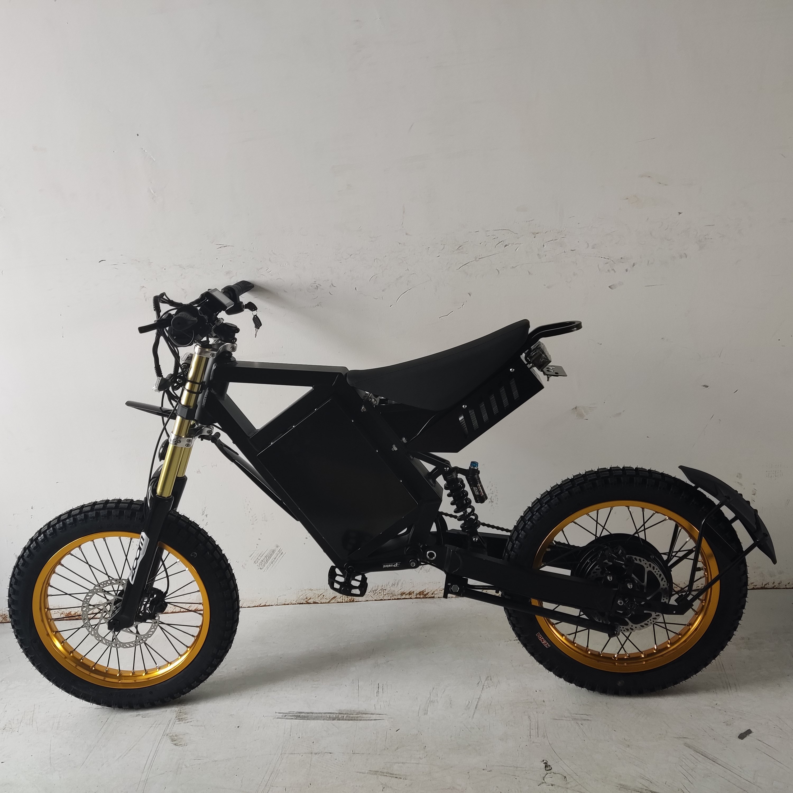 Newest hot selling 72v 5kw 8kw 12kw Stealth Bomber Electric Bike Long Range Fat Tire Mountain Stealth Bomber Electric City Bike