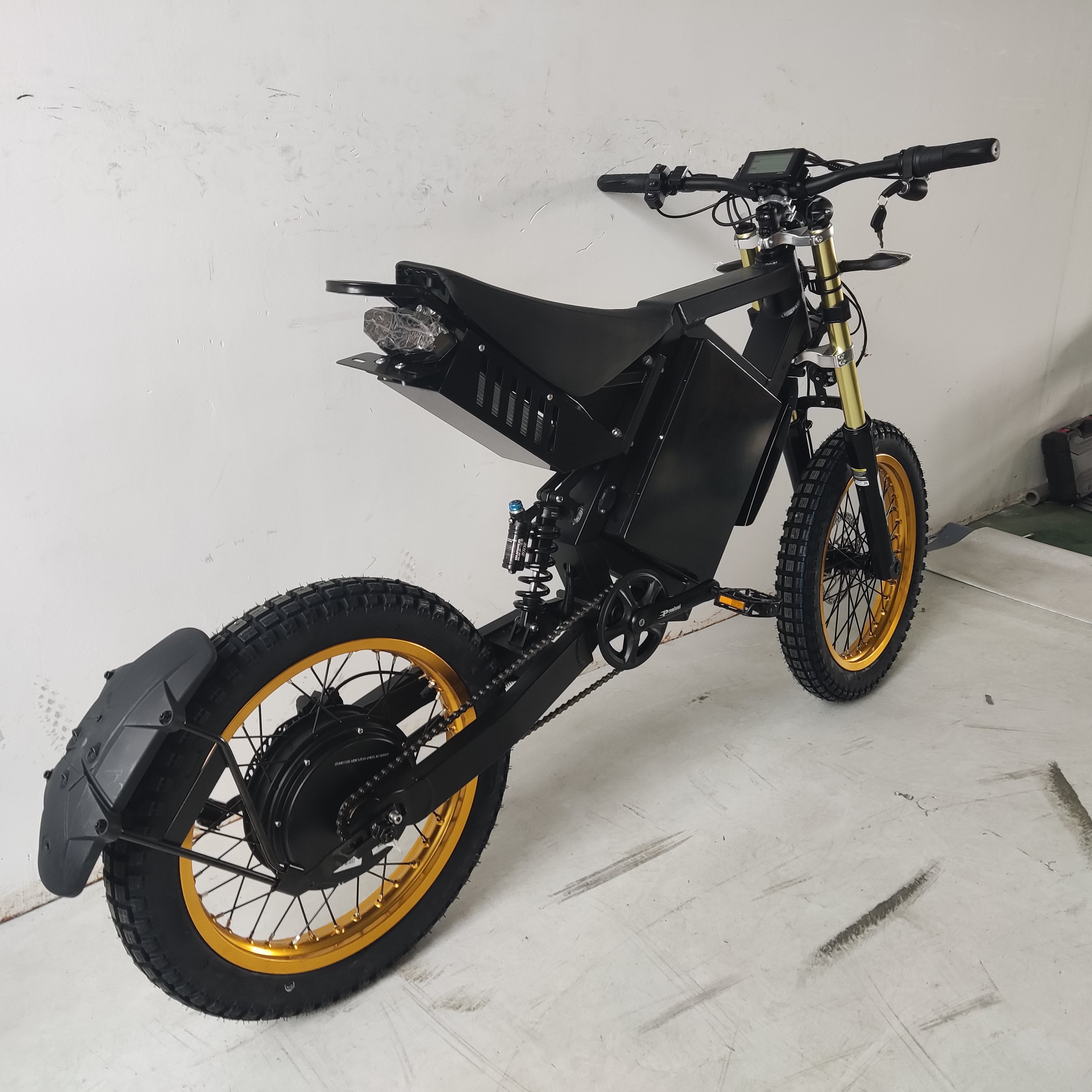 Newest hot selling 72v 5kw 8kw 12kw Stealth Bomber Electric Bike Long Range Fat Tire Mountain Stealth Bomber Electric City Bike
