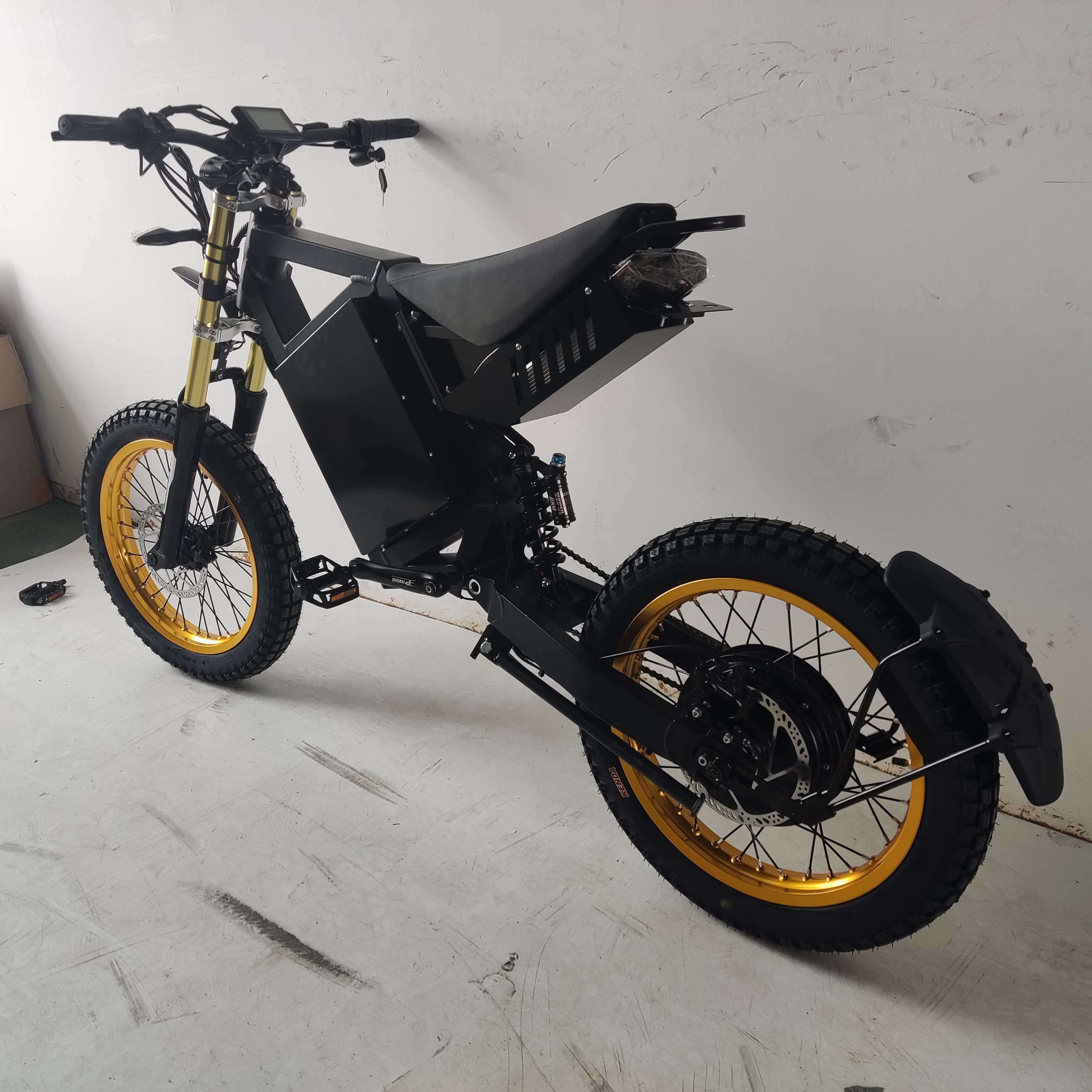 Newest hot selling 72v 5kw 8kw 12kw Stealth Bomber Electric Bike Long Range Fat Tire Mountain Stealth Bomber Electric City Bike