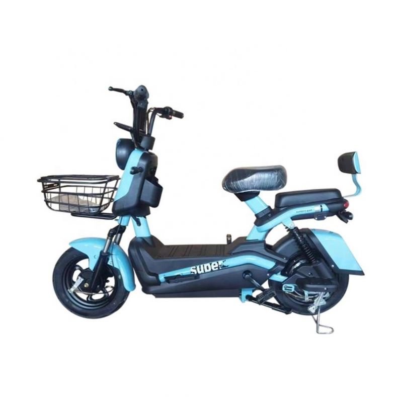 Wholesale city low price best seller e bike with basket electric 48v new product electric bicycle with back seat