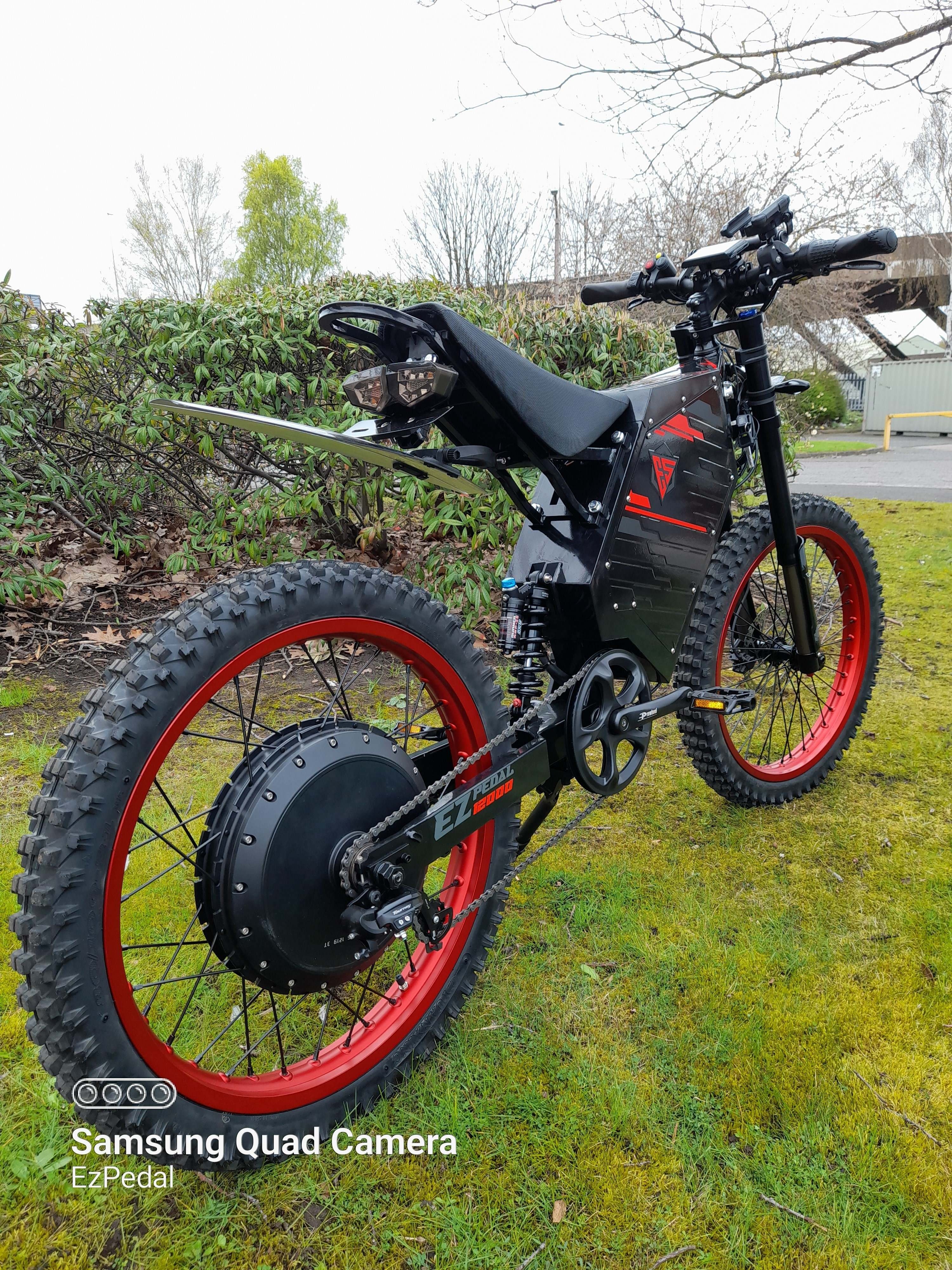 Good quality 60 m ph electric bike ebike 8000 72v 40ah electric bike for sale