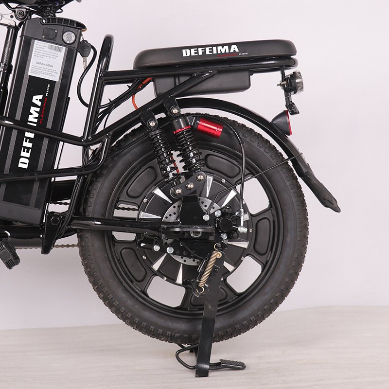 china monster 20inch 60V courier electric cargo bike 30Ah hybrid electric bicycle city food fat tire electric freight bicycle