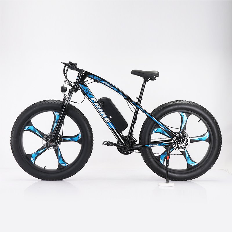 Factory direct FRIKE 26inch fat tire snow electric mountain bike 48V1000W electric mountain bike for adults