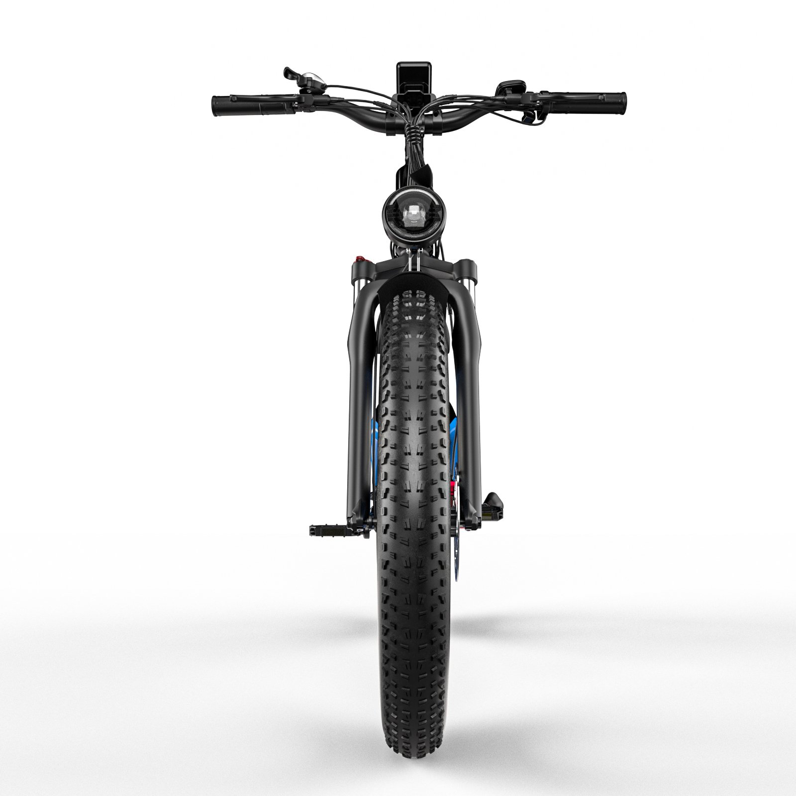 26-Inch Aluminum Alloy Frame Electric Mountain Bike Adults Double Disc Brake 7 Speed  Power Supply Lithium Battery