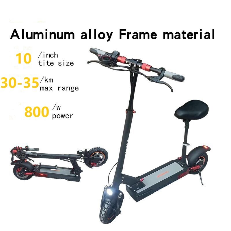 OEM Electric Scooter from China Single Drive Rear Wheel with Dual Drive Dual Mechanical Disc Brake