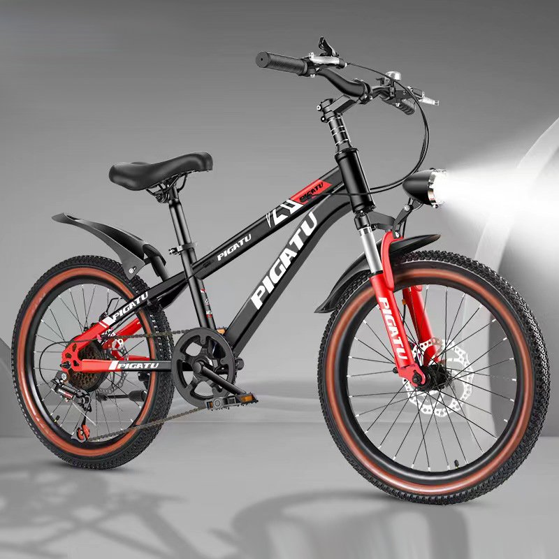 Children's 18-Inch Mountain Bike Child Bicycle For Boys 8-15 Years Kids' Riding