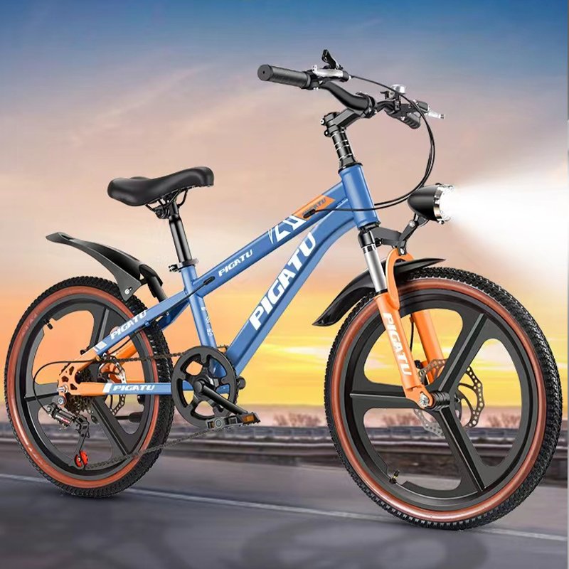 Children's 18-Inch Mountain Bike Child Bicycle For Boys 8-15 Years Kids' Riding