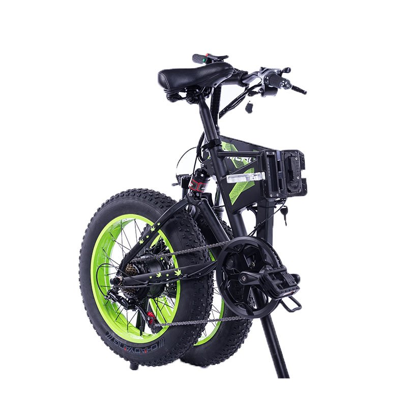 Smlro M6 Electric Bicycle 48V 1000W Brushless Motor 20*4.0 Fat Tire Electric Bike Mountain E Bike Folding vehicle for adult