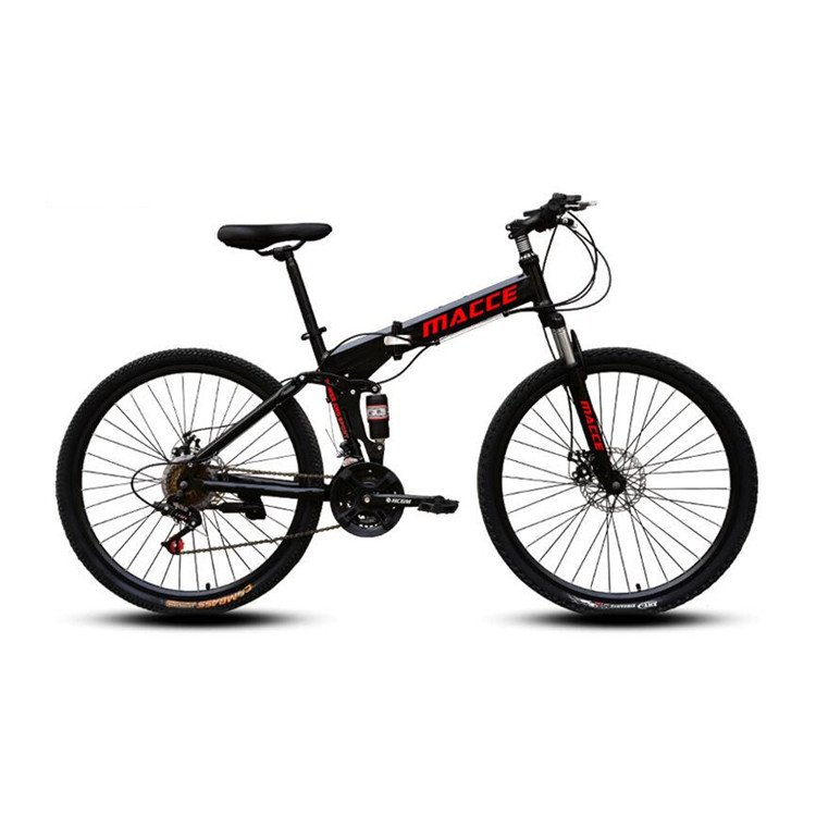 21 Speed 24/26 inch Mountain Bike Aluminum Alloy and High Carbon Steel Full Suspension Disc Brake Outdoor Bikes for Men Women
