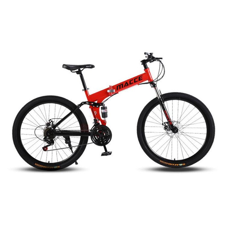 21 Speed 24/26 inch Mountain Bike Aluminum Alloy and High Carbon Steel Full Suspension Disc Brake Outdoor Bikes for Men Women