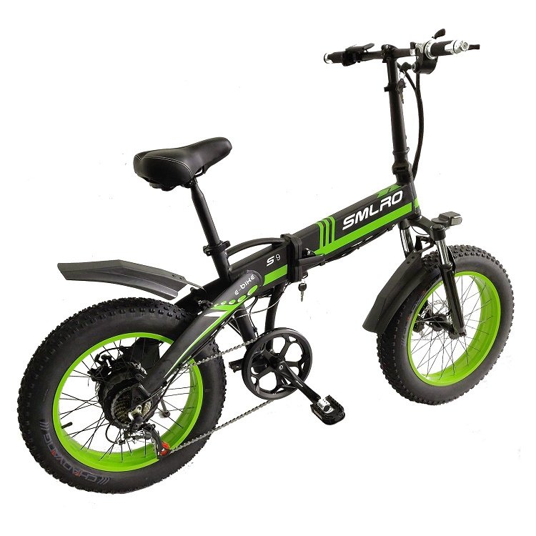 Factory Wholesale High Quality E Bicycle 20 Inch Fat Tire Retro Moped 350w 500w 750w Folding Electric City Bike