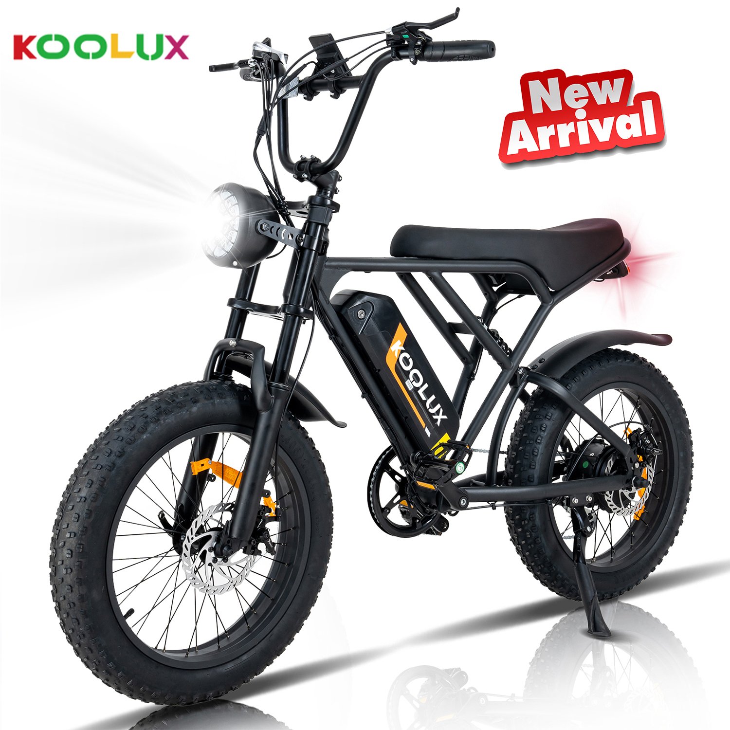 KOOLUX EU Drop Shipping USA Stock BK29 Electric Bike 20inch Motor City Electric Bicycle For Adults