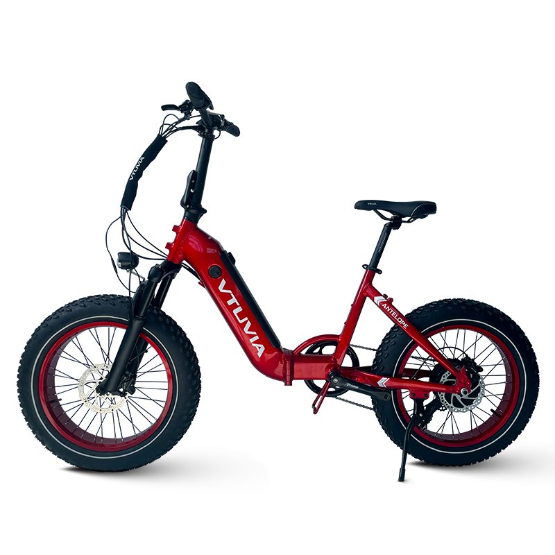 20inch 250W 750W 36V 48V Folding Fat tire Road electric bike bicycle with lithium battery in NA/EU Warehouse China Manufacturer