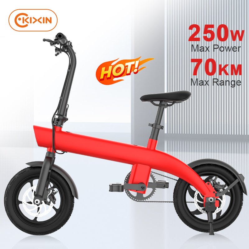 Eu Usa Stock Fatbike Electric Down Tube 250w Fast E-bike Collapsible Electric Bike 48 V Battery E Road Bike Electrical City Bike